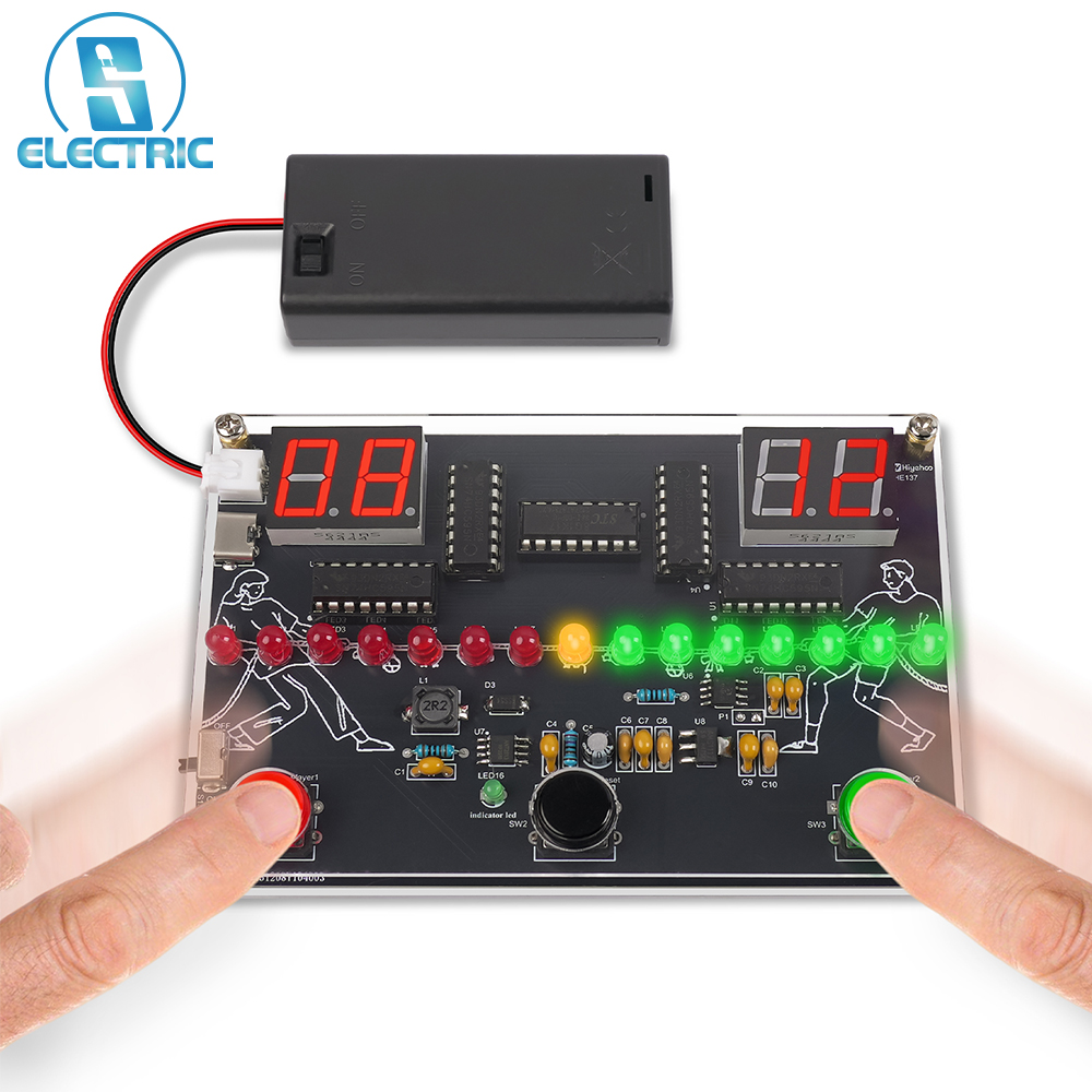 Diy Electronics Learning Kit - Kit Elettronico Fai-da-Te 3-in-1: Console di