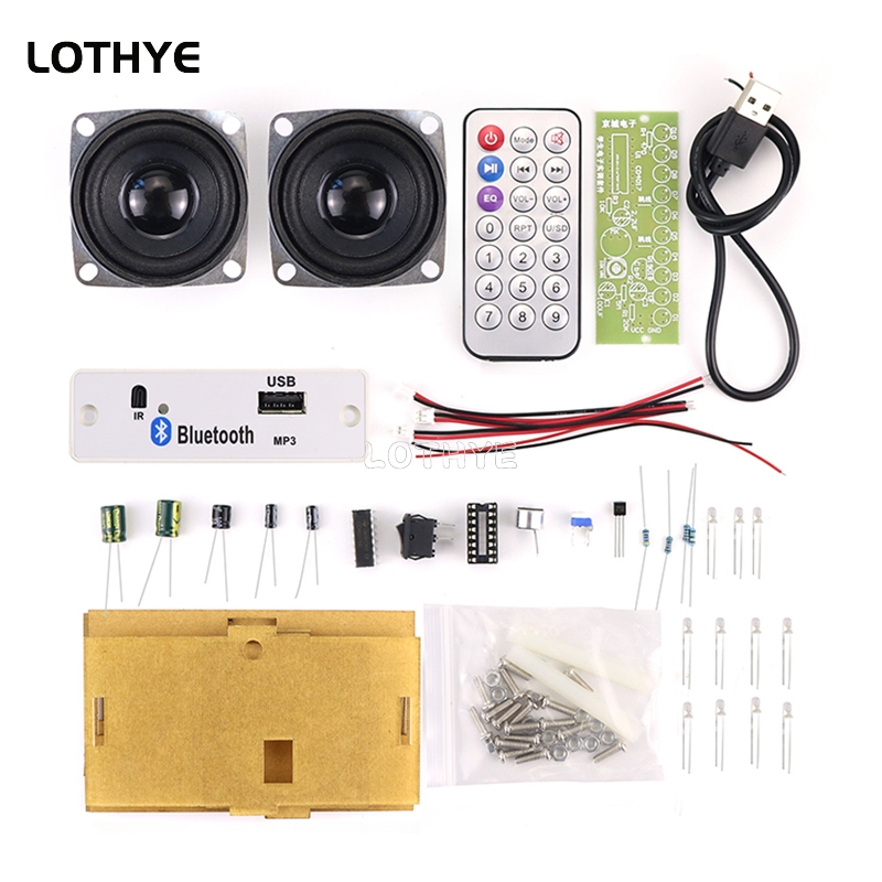 Diy Audio Electronics Kit - Kit Amplificatore Audio Bluetooth Mini 3W*2,