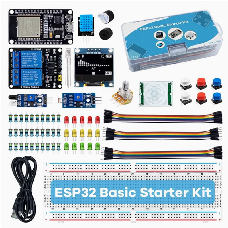 Diy Electronics Learning Kit - Kit Modulo WiFi Wireless, Set Completo