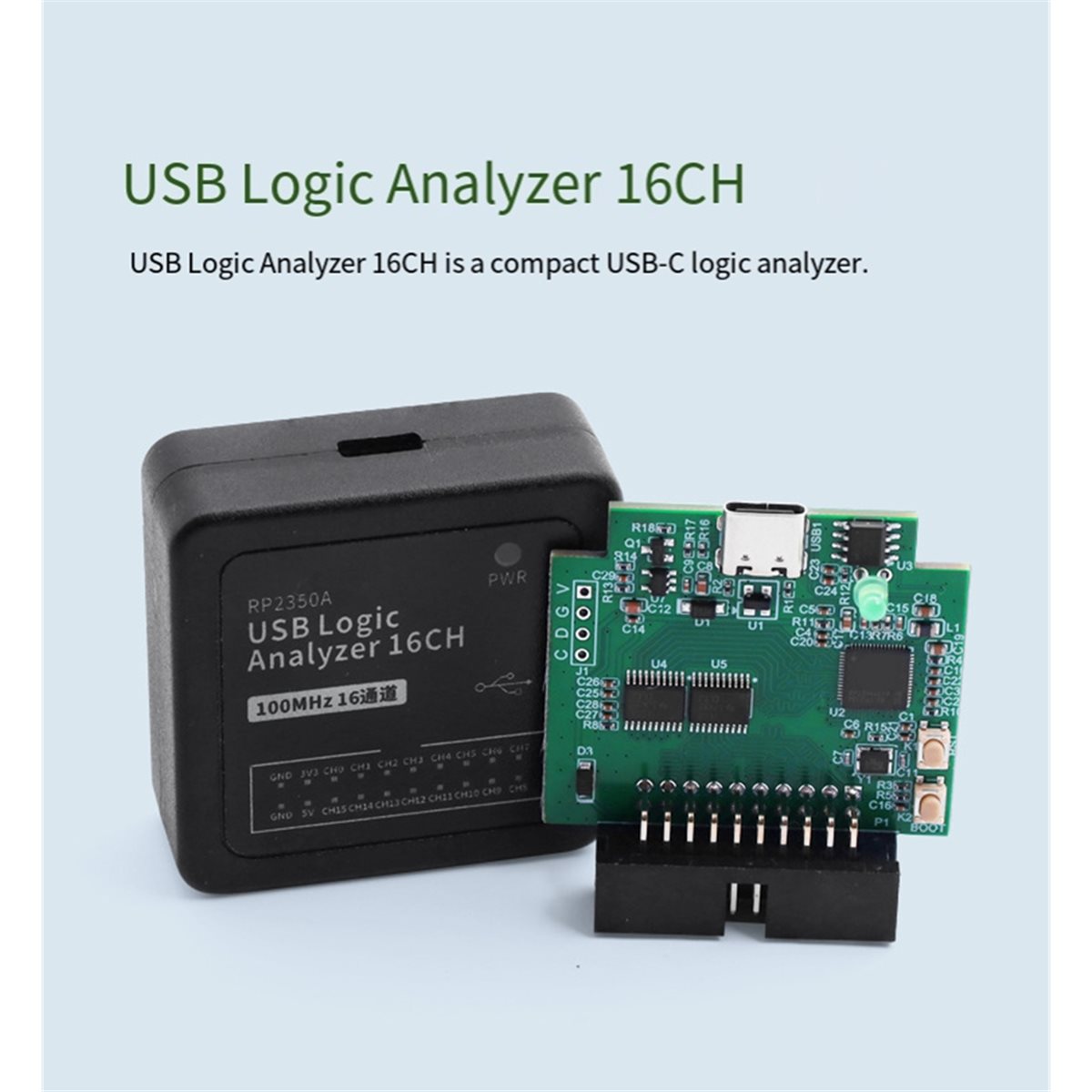 Logic Analyzer Usb - Modulo Analizzatore Logico USB per Microcontrollore