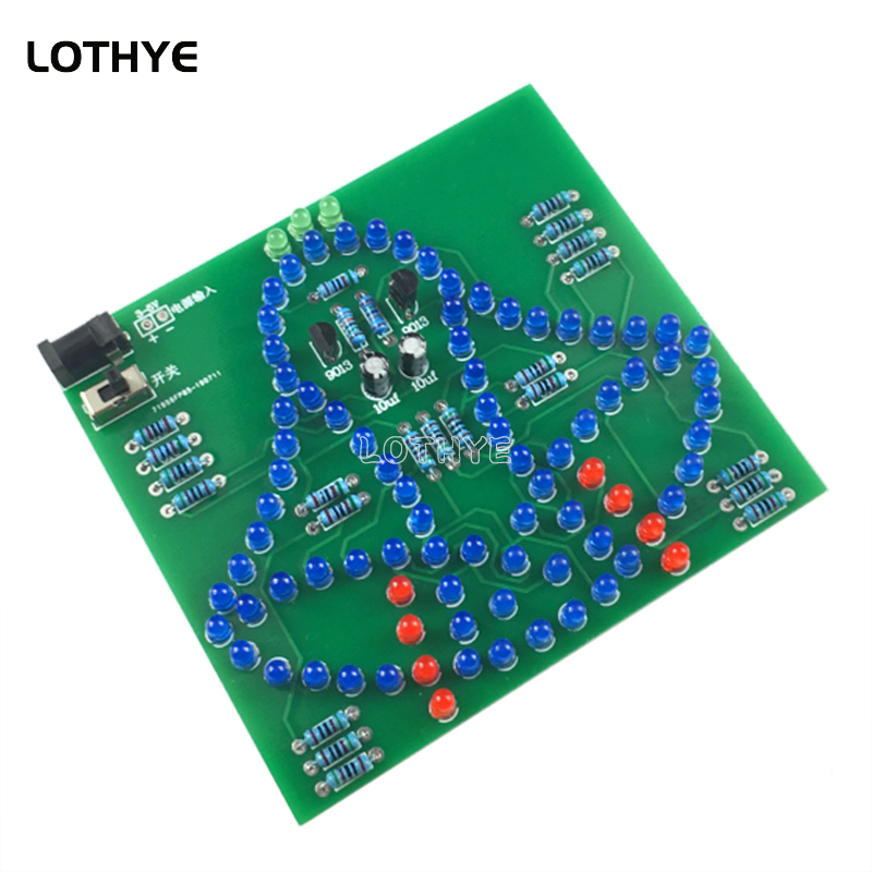 DC 3-5V HA CONDOTTO LA Luce Al - Diy Electronics Project Kit recensione e prezzo