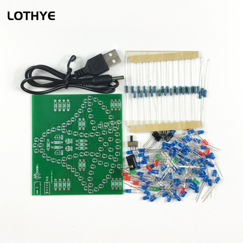 DC 3-5V HA CONDOTTO LA Luce Al - Diy Electronics Project Kit recensione e prezzo