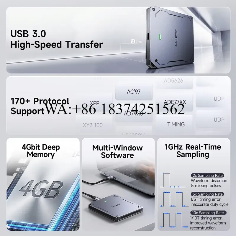 Wmwmnu per DLA-16 DLA-32 Plus  - Logic Analyzer Usb recensione e prezzo