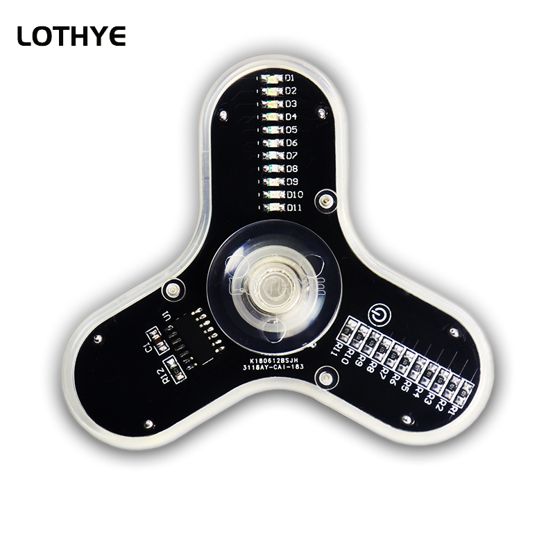 LED Fidget Spinner Produzione  - Diy Electronics Project Kit recensione e prezzo