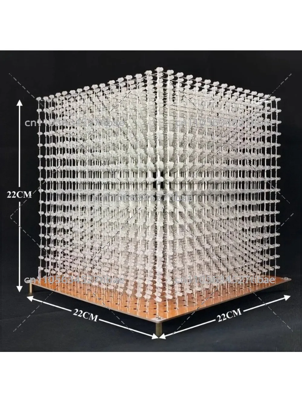 Kit Cubo Luminoso 3D16mini 16x - Diy Electronics Project Kit recensione e prezzo